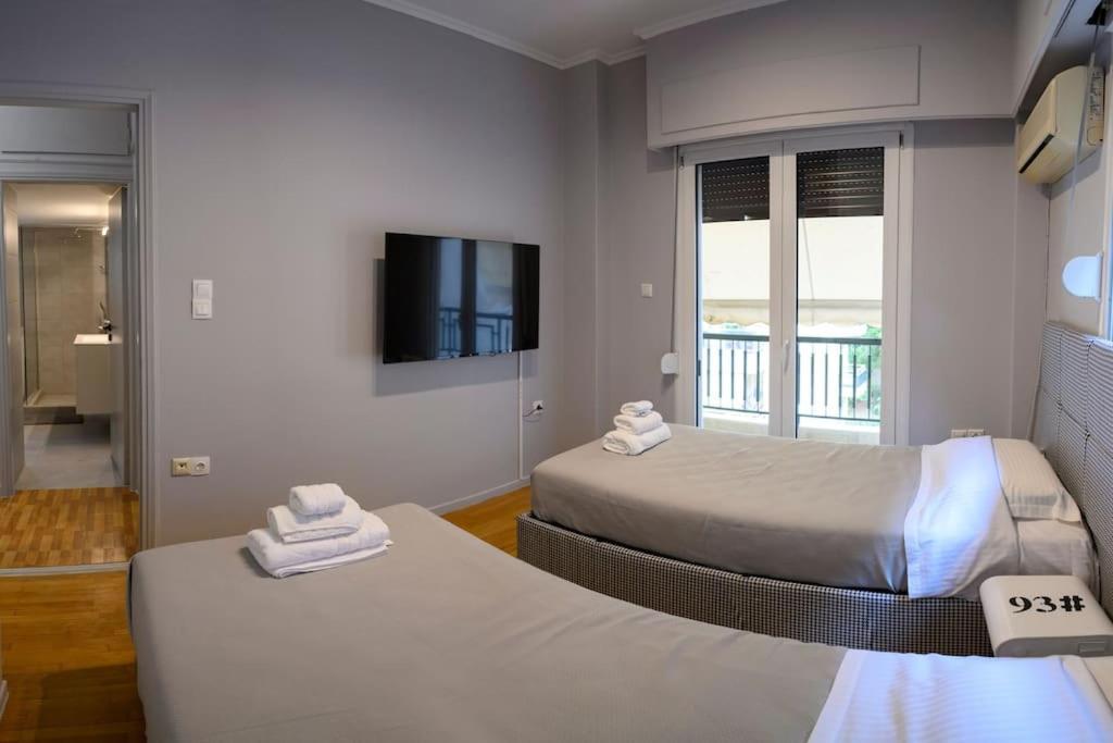 Апартаменты Seaview Orchid 2 Bed Elegance Афины Экстерьер фото